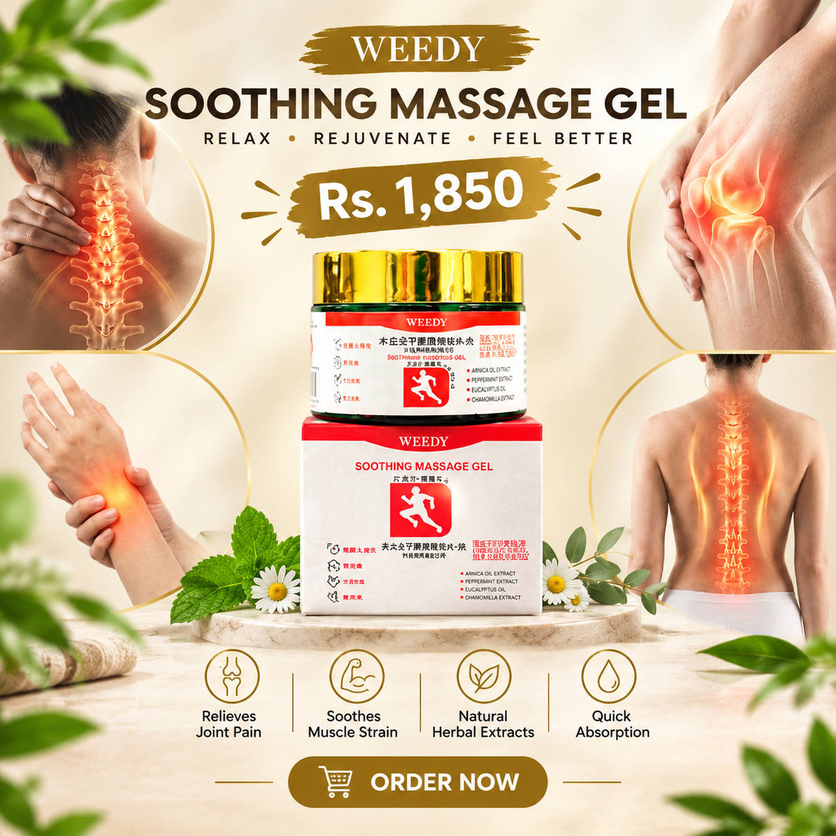 Japanese Pain Relief Gel